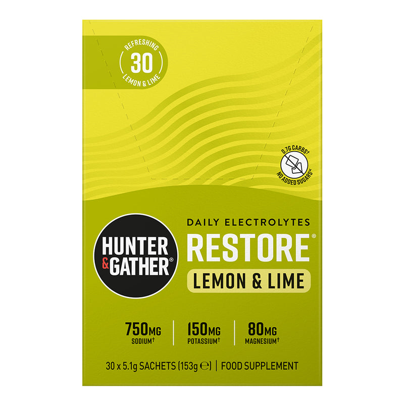 Restore Electrolyte Lemon & Lime 30 x 5.1g per pack