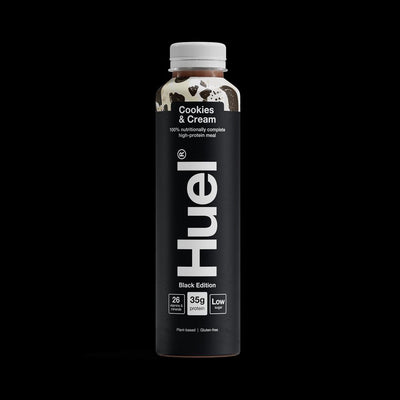 Huel Ready-to-Drink Black Edition Cookies & Cream Flavour. 500ml