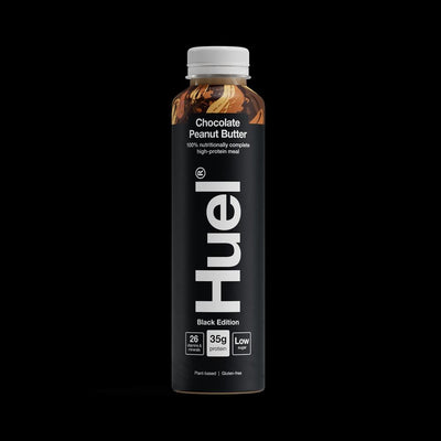 Huel Ready-to-Drink Black Edition Choc Peanut Butter. 500ml