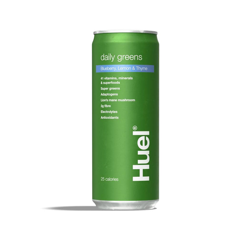 Huel Daily Greens RTD - Blueberry Lemon & Thyme. 330ml