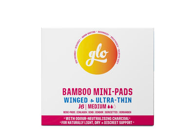 Bamboo Mini-Pads for Sensitive Bladder/Incontinence 16pads