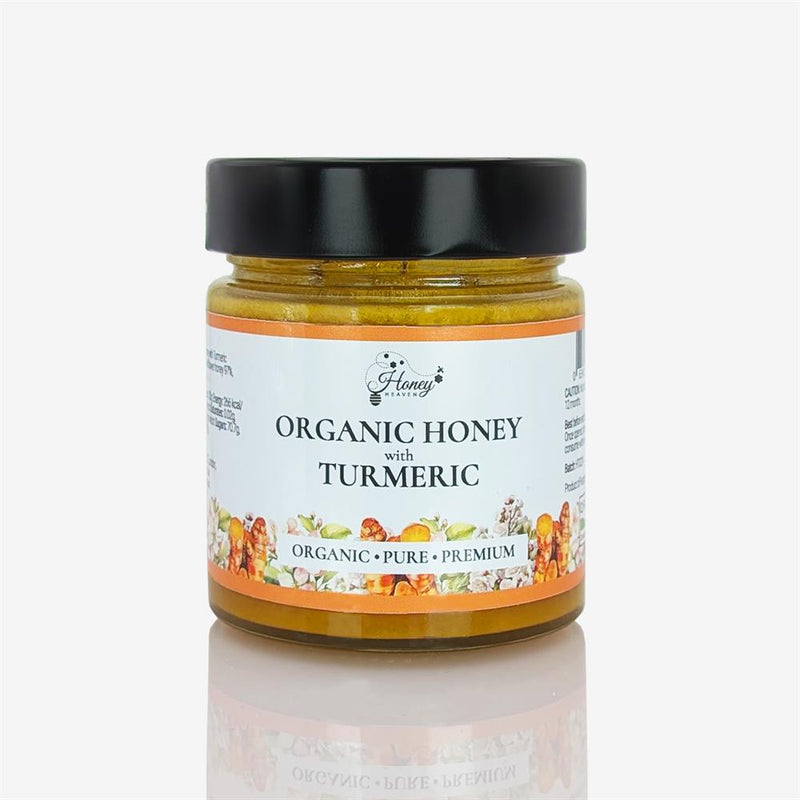 Honey Heaven Organic Honey with Turmeric 300g