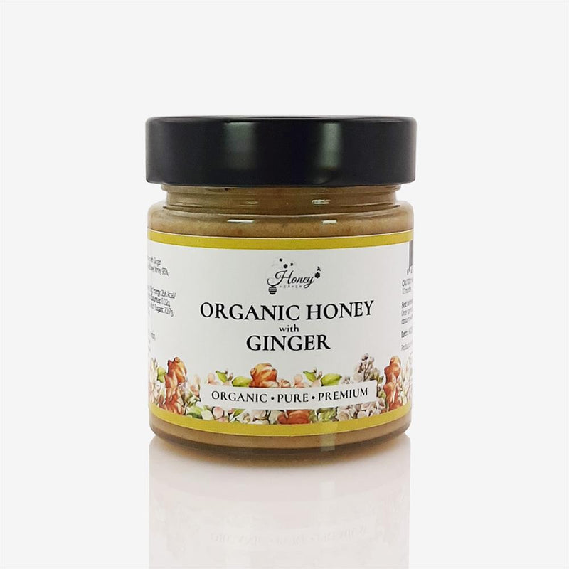 Honey Heaven Organic Honey with Ginger 300g