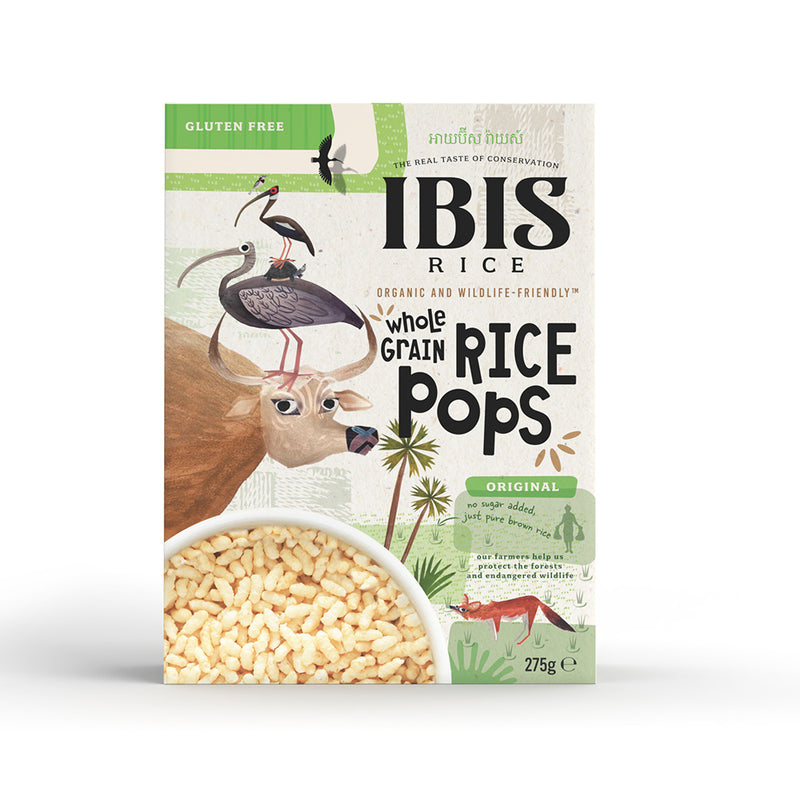 Organic Wholegrain Rice Pops Original 275g