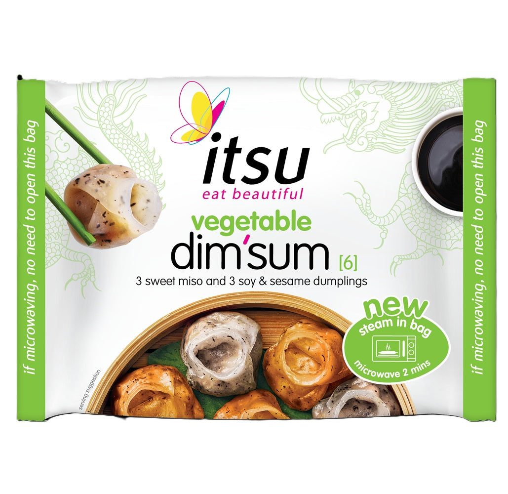 Itsu Chilled Frozen itsu Vegetable Dim Sum 168g