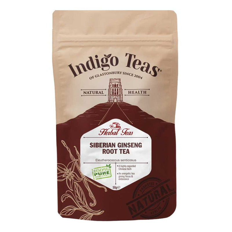 Indigo Herbs Siberian Ginseng Root Tea 50g