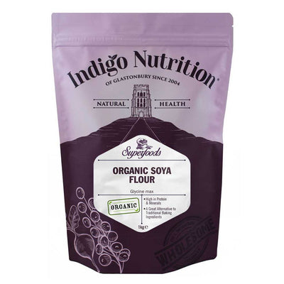 Indigo Herbs Organic Soya Flour 1kg