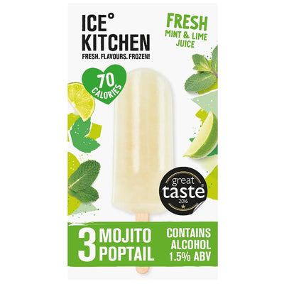 Mojito (1.8%ABV) Multipack - 3 x 75g Lollies