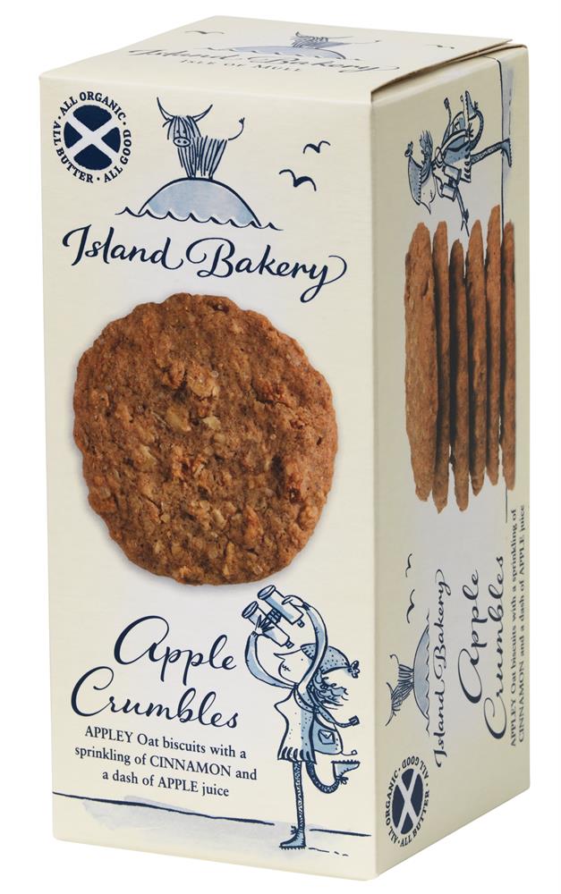 Organic Apple Crumble Biscuits 133g