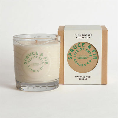Spruce & Fir Island Natural Wax Candle 9.1cm x 8.2cm x 8.2cm