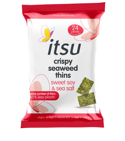 Sweet Soy & Sea Salt Crispy Seaweed Thins 5g