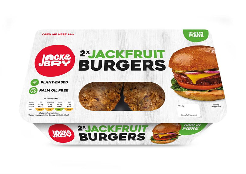 Jackfruit Burgers 2 x 100G