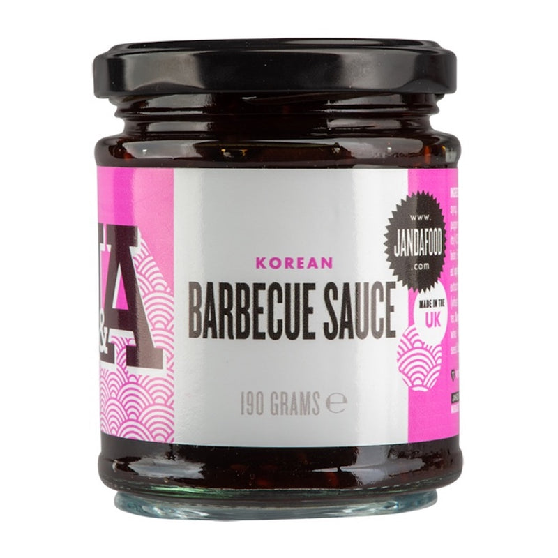 J&A Korean BBQ Sauce: suitable for stir frys marinades dipping 190g