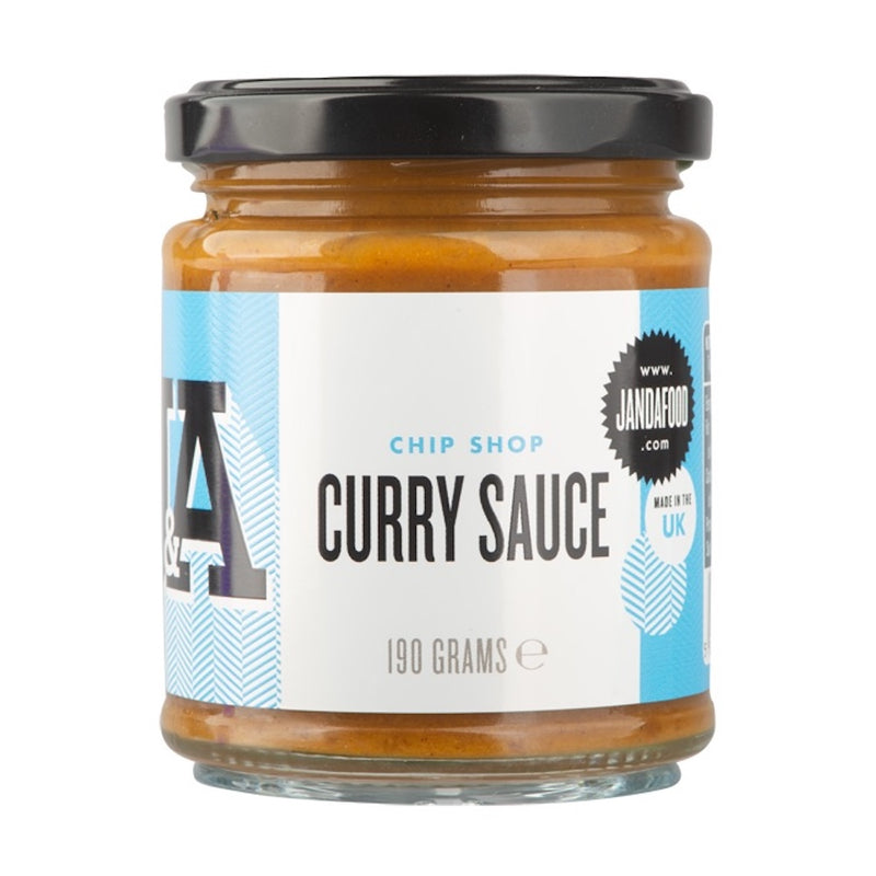 J&A Chip Shop Curry Sauce 190g