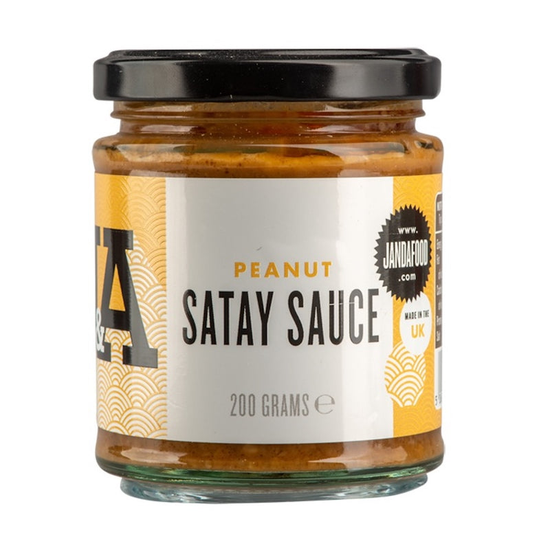 J&A Peanut Satay Sauce 200g