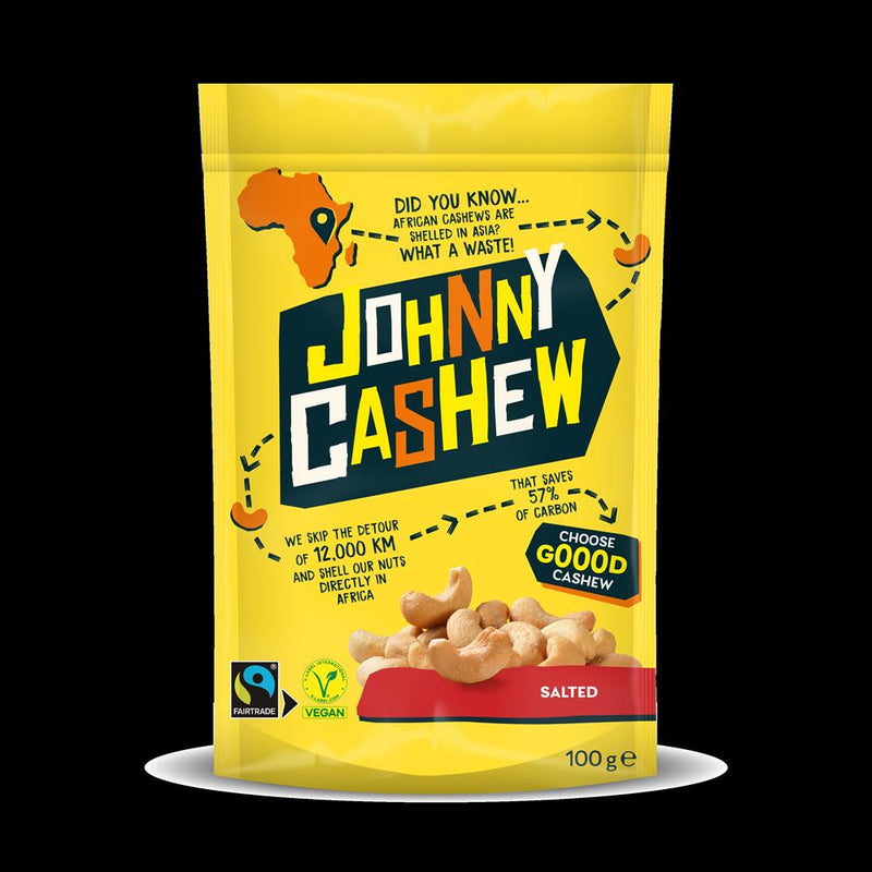 Johnny Cashew Roasted & Salted 100g