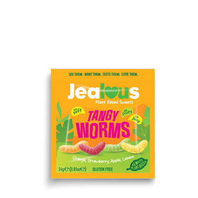 Tangy Worms Plant Based Sweets 24g