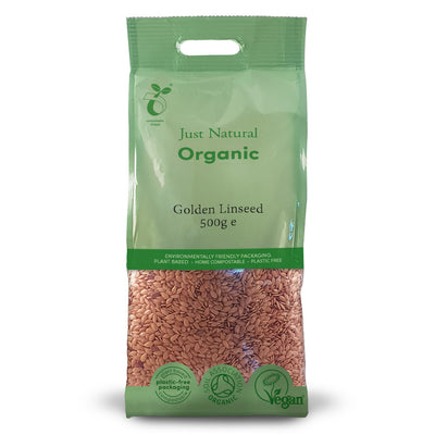 Organic Golden Linseed 500g