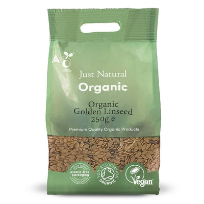 Organic Golden Linseed 250g