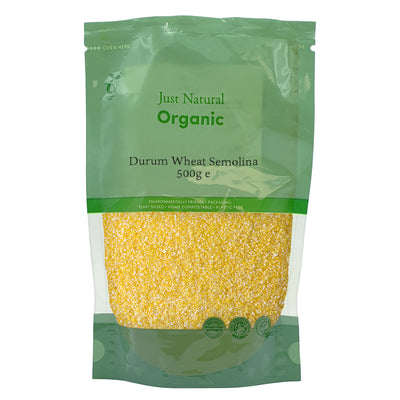 Organic Durum Wheat Semolina 500g