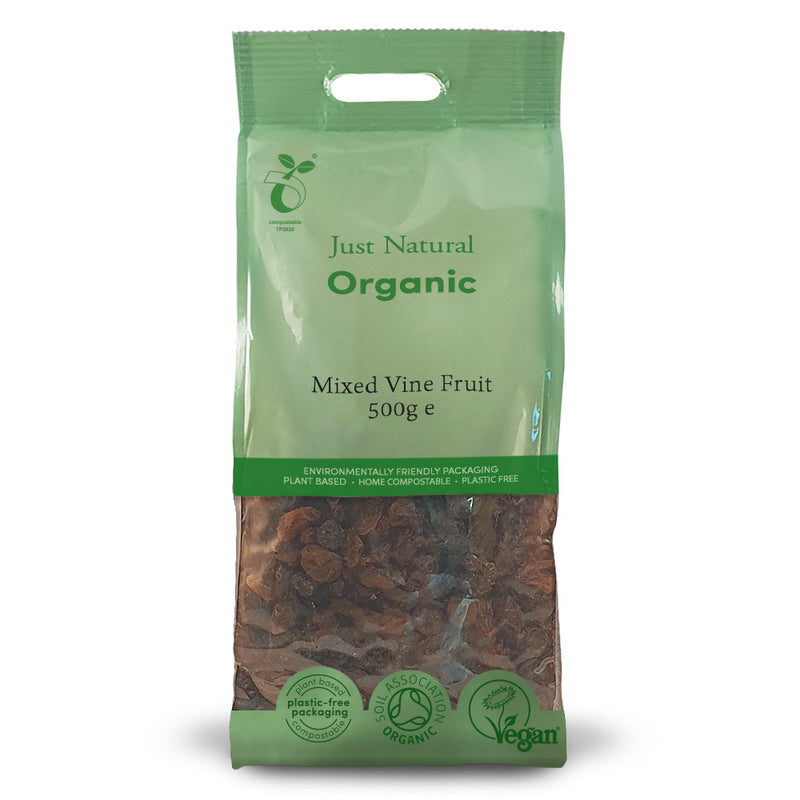 Organic Mixed Vine Fruit 500g