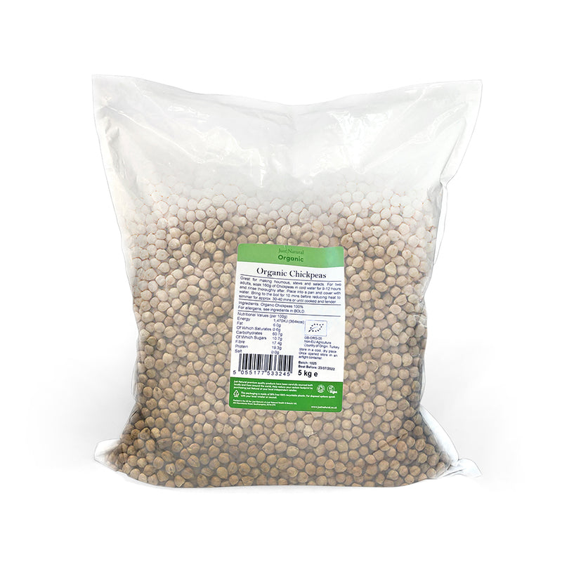 Organic Chickpeas 5kg