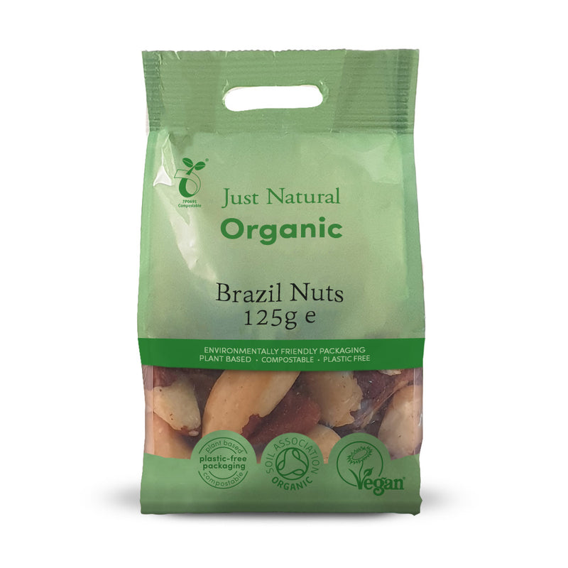 Organic Brazils Whole 125g