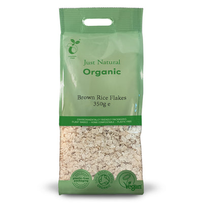 Organic Brown Rice Flakes 350g