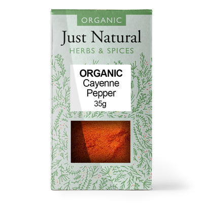 Organic Cayenne Pepper (Box) 35g