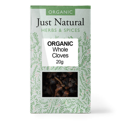 Organic Whole Cloves (Box) 20g
