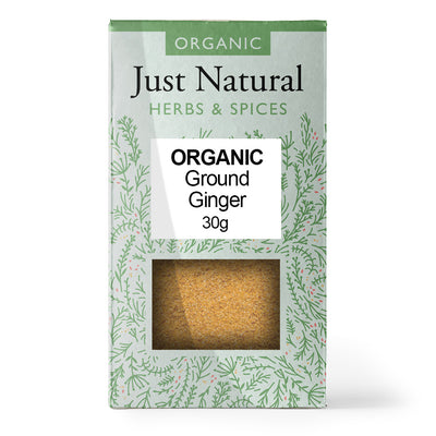 Organic Ground Ginger (Box) 30g