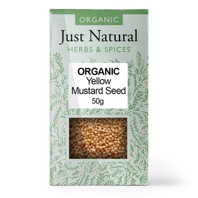 Organic Yellow Mustard Seed (Box) 50g