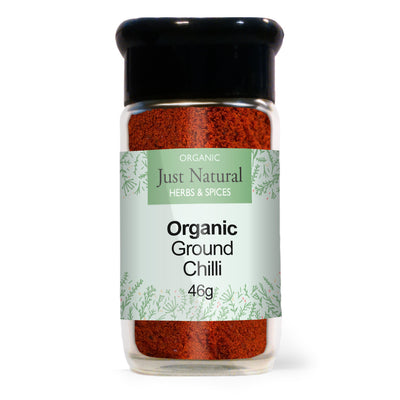 Organic Chilli Powder (Glass Jar) 55g