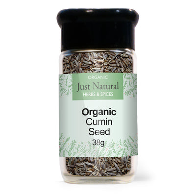 Organic Cumin Seed (Glass Jar) 50g