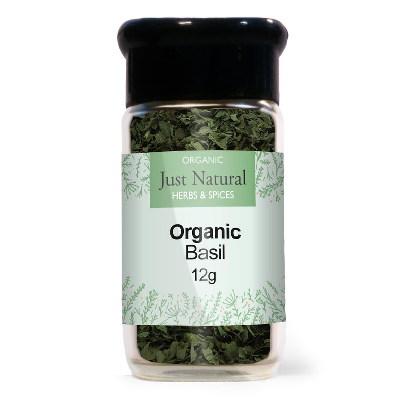 Organic Basil (Glass Jar) 15g