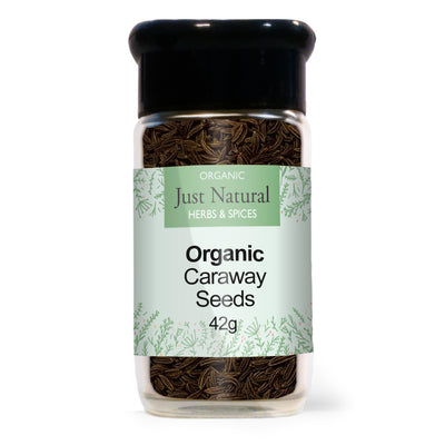 Organic Caraway Seeds (Glass Jar) 50g