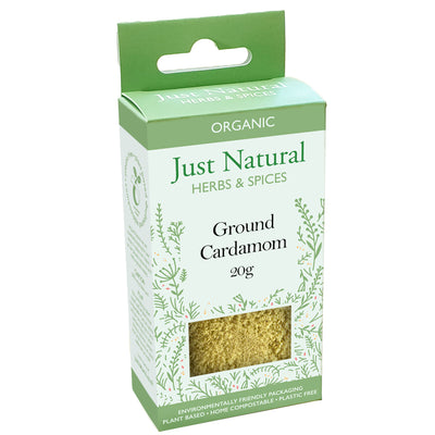 Organic Ground Cardamom(Box) 20g