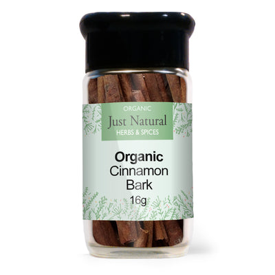 Organic Ceylon Cinnamon Sticks (Glass Jar) 20g