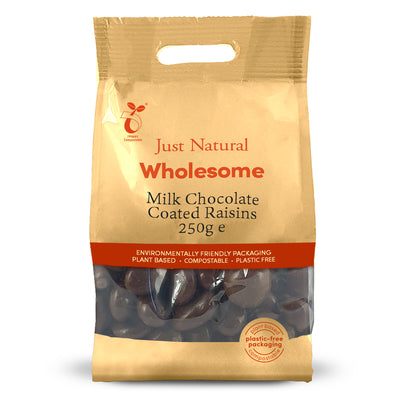 Milk Chocolate Coated Raisins 250g