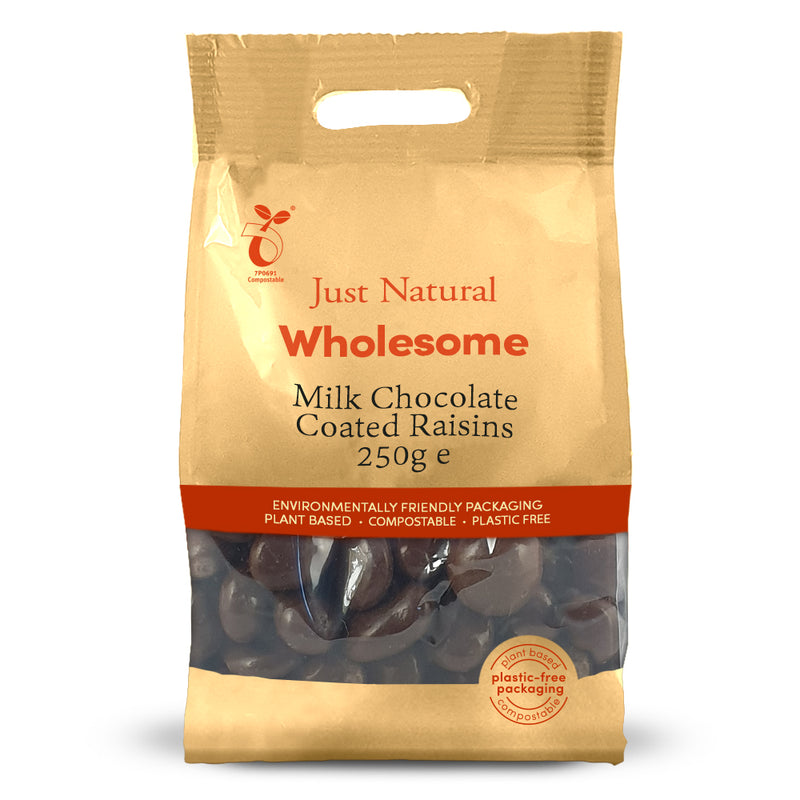 Milk Chocolate Coated Raisins 250g