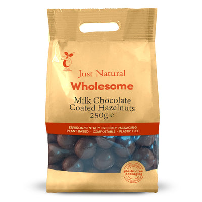 Milk Chocolate Coated Hazelnuts 250g