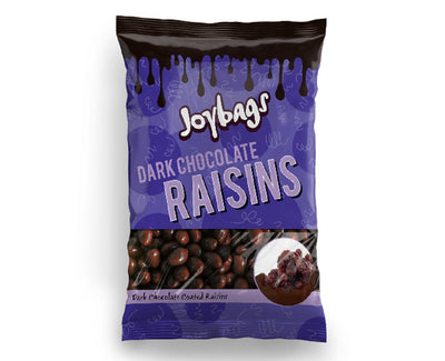 Joybags Dark Chocolate Raisins 150g