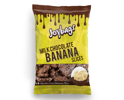 Joybags Milk Chocolate Banana Slices 150g