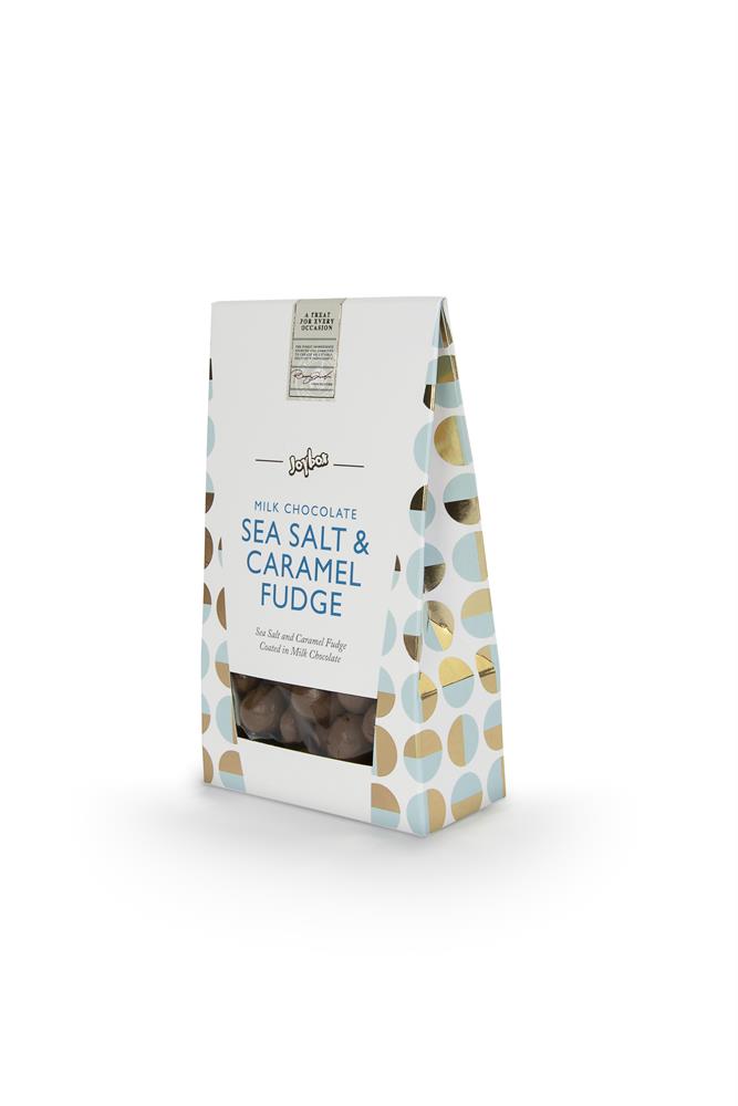 Joybox Milk Chocolate Fudge Sea Salt & Caramel 150g