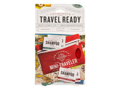 Vegan Mini Traveler Pouch & 4 Mini Bars 99g