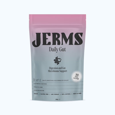 JERMS Daily Gut all natural 4-in-1 gut supplement 180g