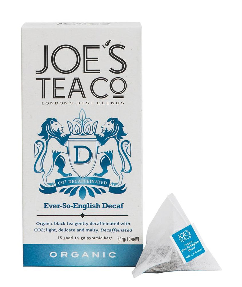 Ever-So-English Decaf - 15 biodegradable pyramid bags