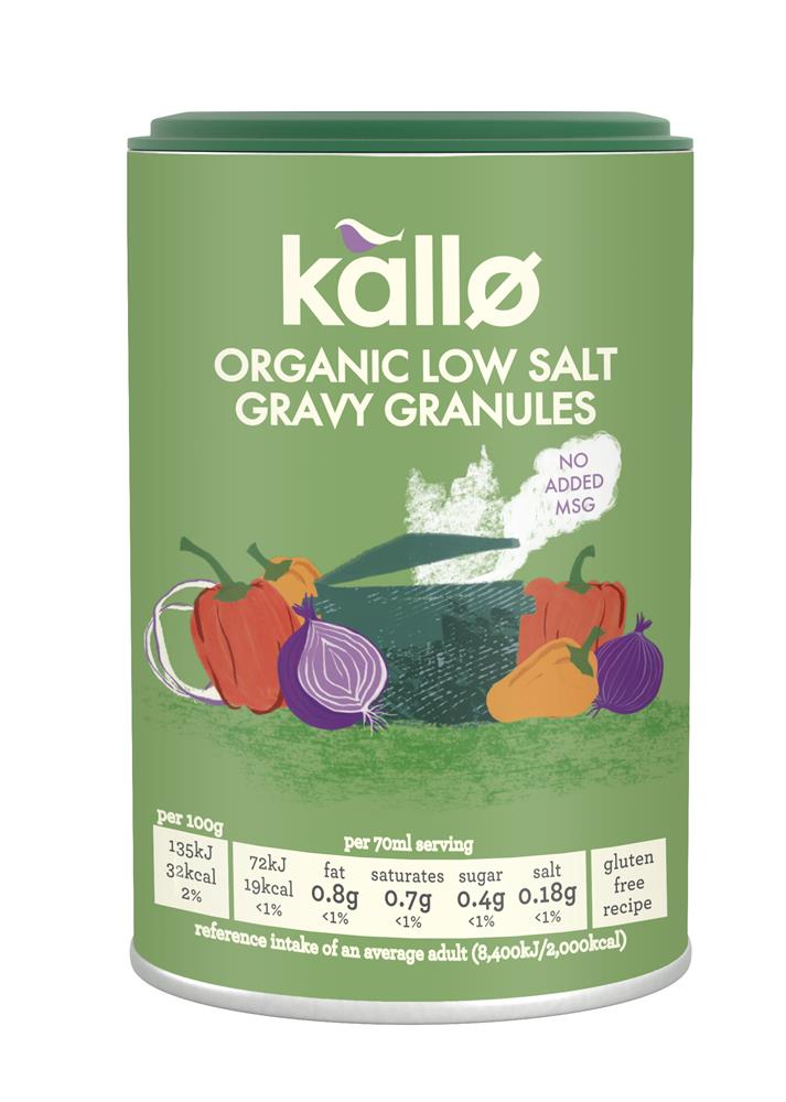 Low Salt Organic Gravy Granules 160g