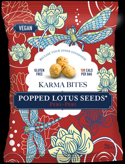 Popped Lotus Seeds Peri-Peri 25g