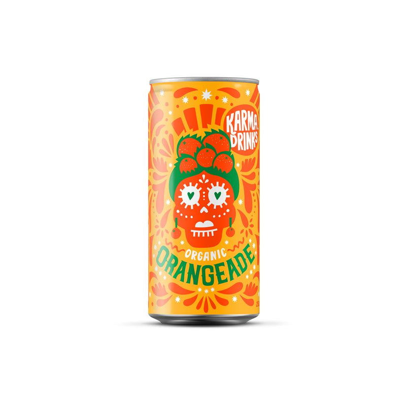 Karma Orangeade  250ml Can Organic Fairtrade